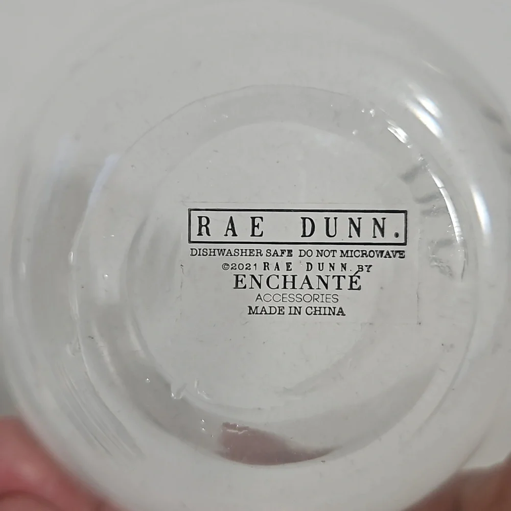 Rae Dunn for Enchante Her Only. stemless wine glass